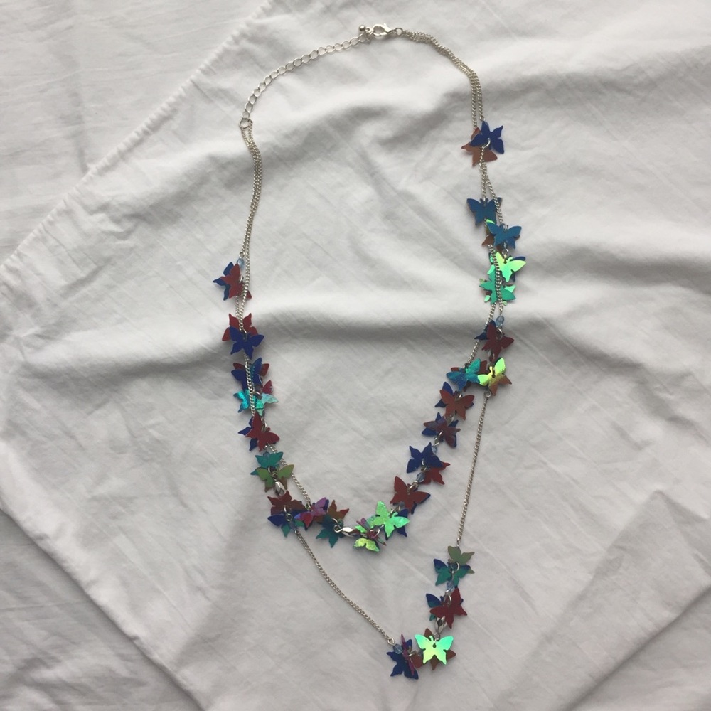Charming Charlie’s Butterfly Necklace